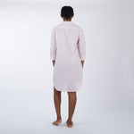 CLASSIC COTTON STRIPED NIGHTSHIRT - Lenora