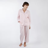 CLASSIC COTTON STRIPED CAPRI PAJAMAS - Lenora