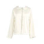 BIRDIE SATIN BEDJACKET - Lenora