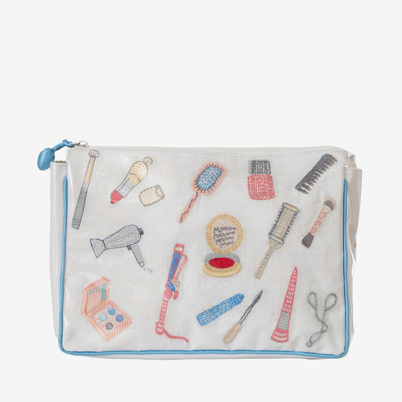 ESSENTIALS LARGE MAKEUP BAG - Lenora