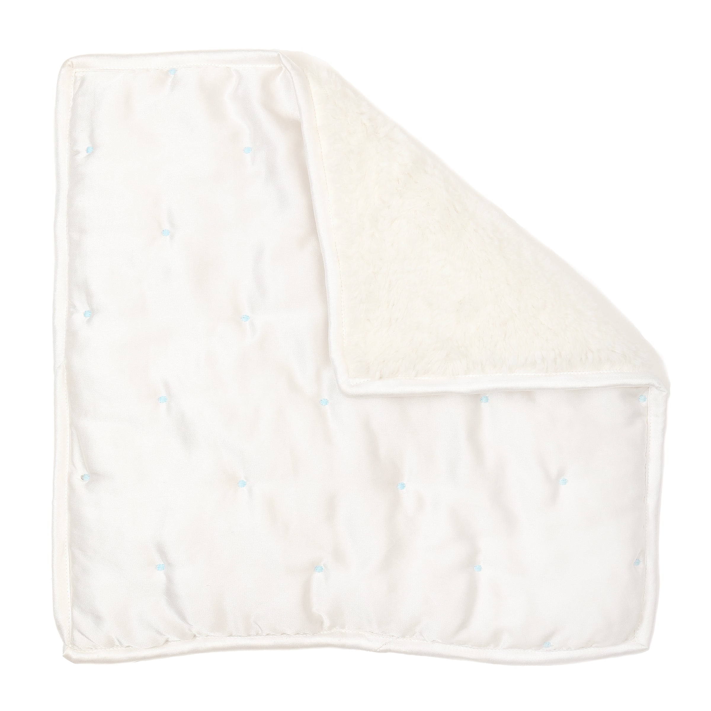 BABY SATIN FUR BLANKET - Lenora