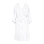 LIZA POINTELLE COTTON ROBE - Lenora