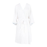 LIZA POINTELLE COTTON ROBE - Lenora