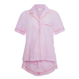 CLASSIC GINGHAM COTTON SHORT PAJAMAS - Lenora