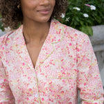 CLASSIC COTTON SHORT PAJAMAS IN PINK LIBERTY - Lenora