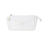 FLORAL BOW SMALL MAKEUP BAG - Lenora