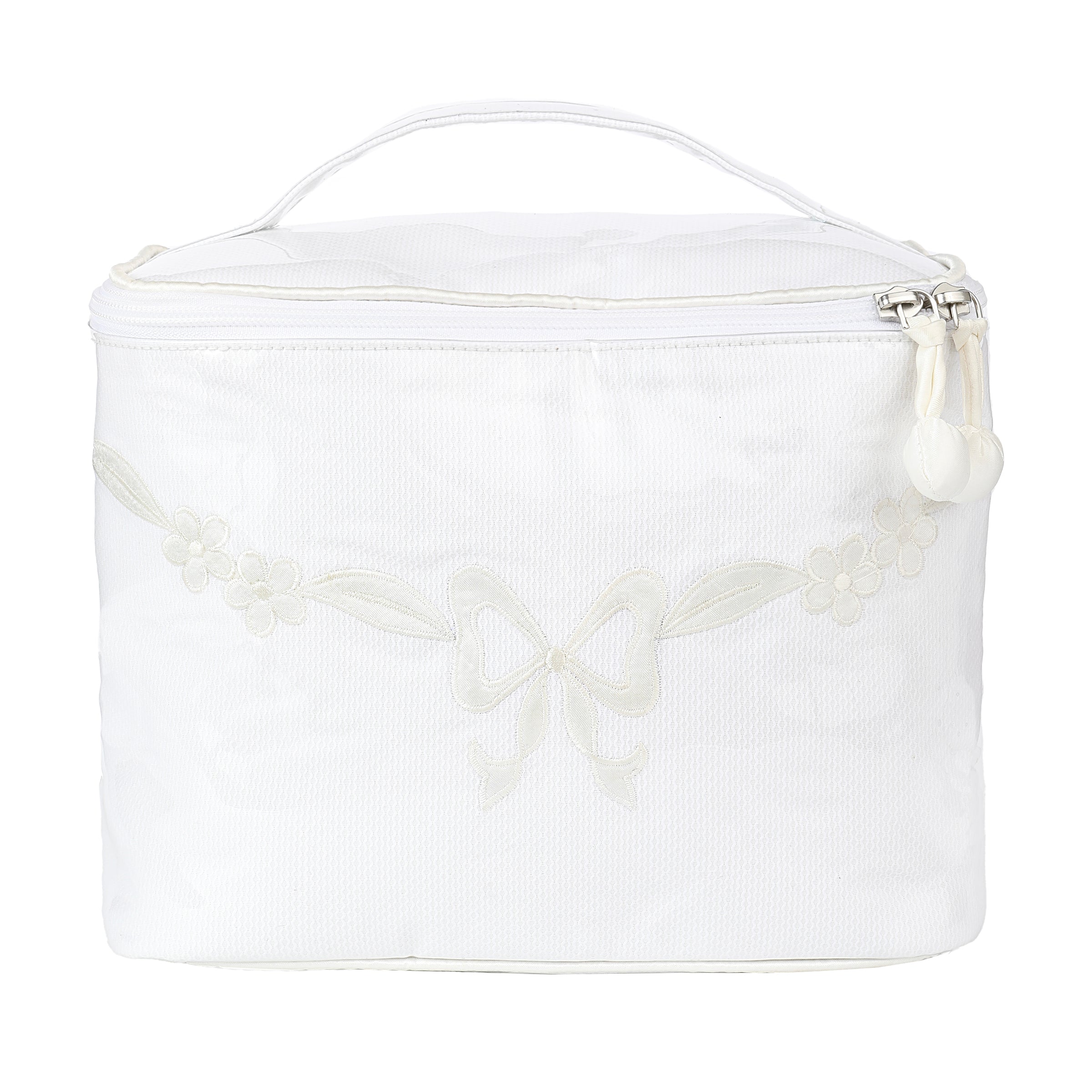 Floral Bow Train Case & Jewelry Box Bundle - Lenora