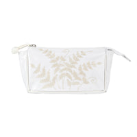 FERN SMALL MAKEUP BAG - IVORY - Lenora