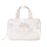 PEONY DOUBLE HANDLE COSMETIC BAG - Lenora