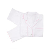 LIZA POINTELLE COTTON LONG PAJAMAS - Lenora