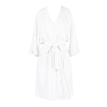 LIZA POINTELLE COTTON ROBE - Lenora