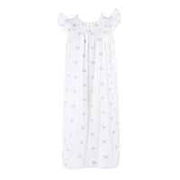 NANCY COTTON EMBROIDERED NIGHTGOWN - Lenora