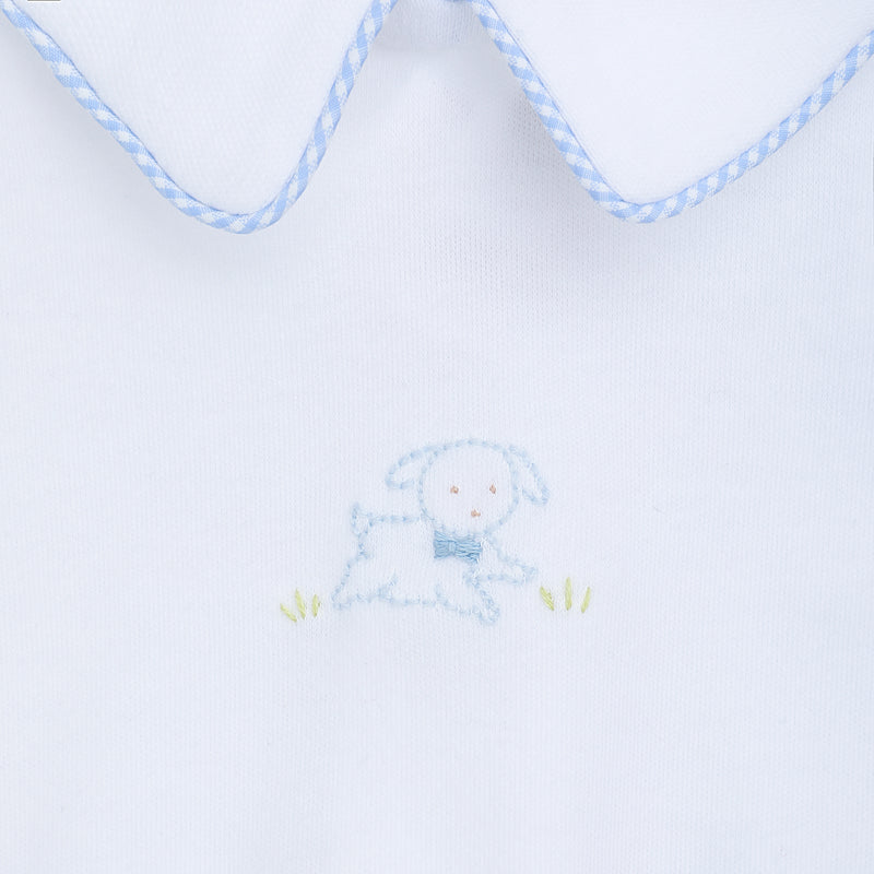 BABY PUPPY COTTON KNIT SACK - Lenora