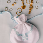 FLORAL BOW JEWELRY POUCH - Lenora