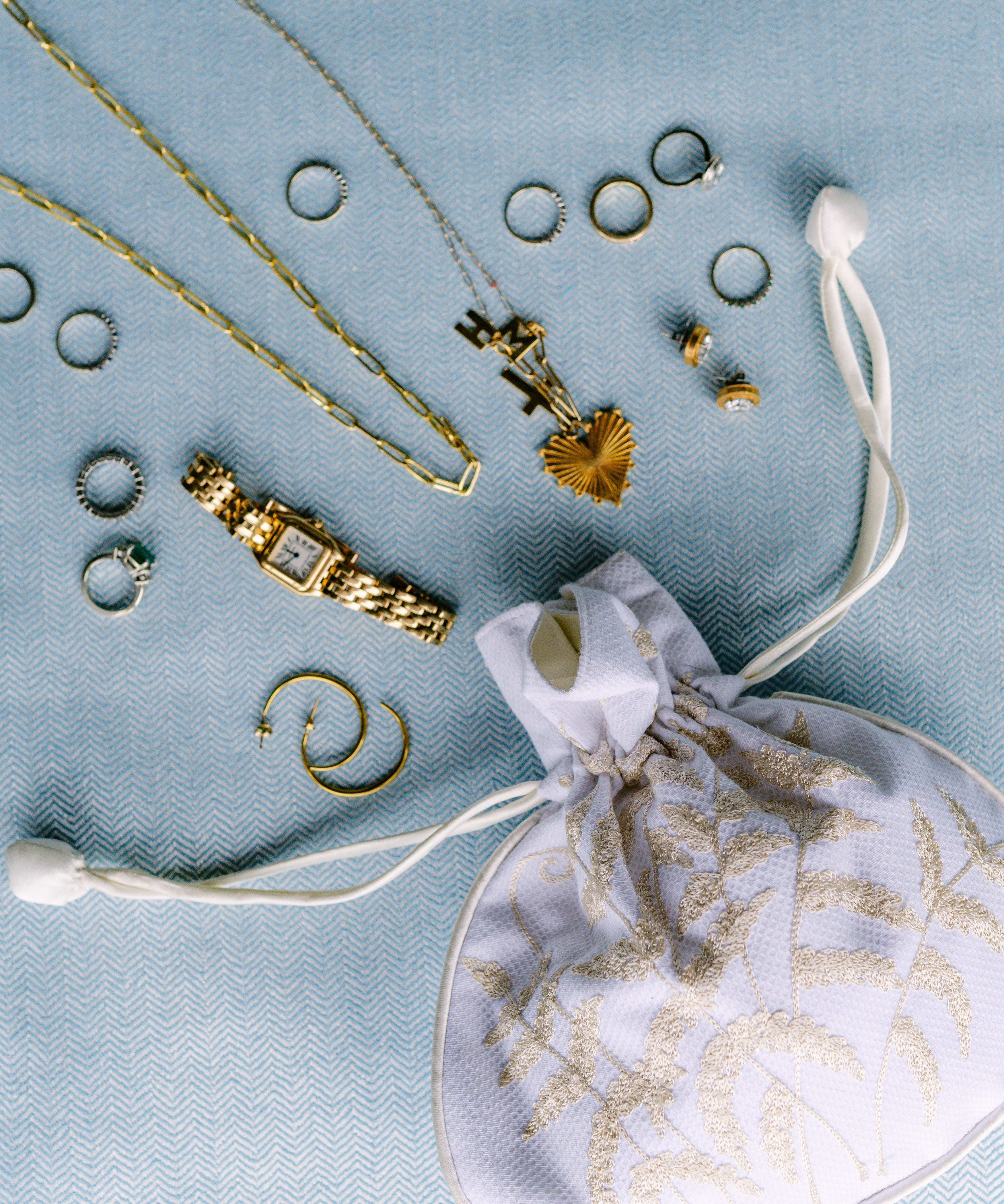 FERN JEWELRY POUCH - Lenora