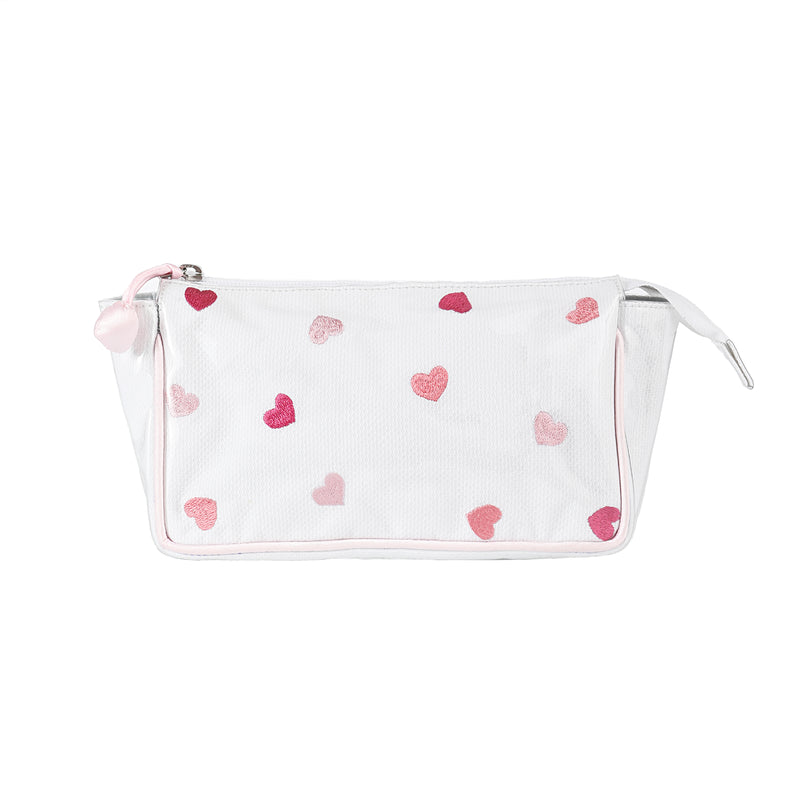 JOSIE HEART SMALL MAKEUP BAG - Lenora