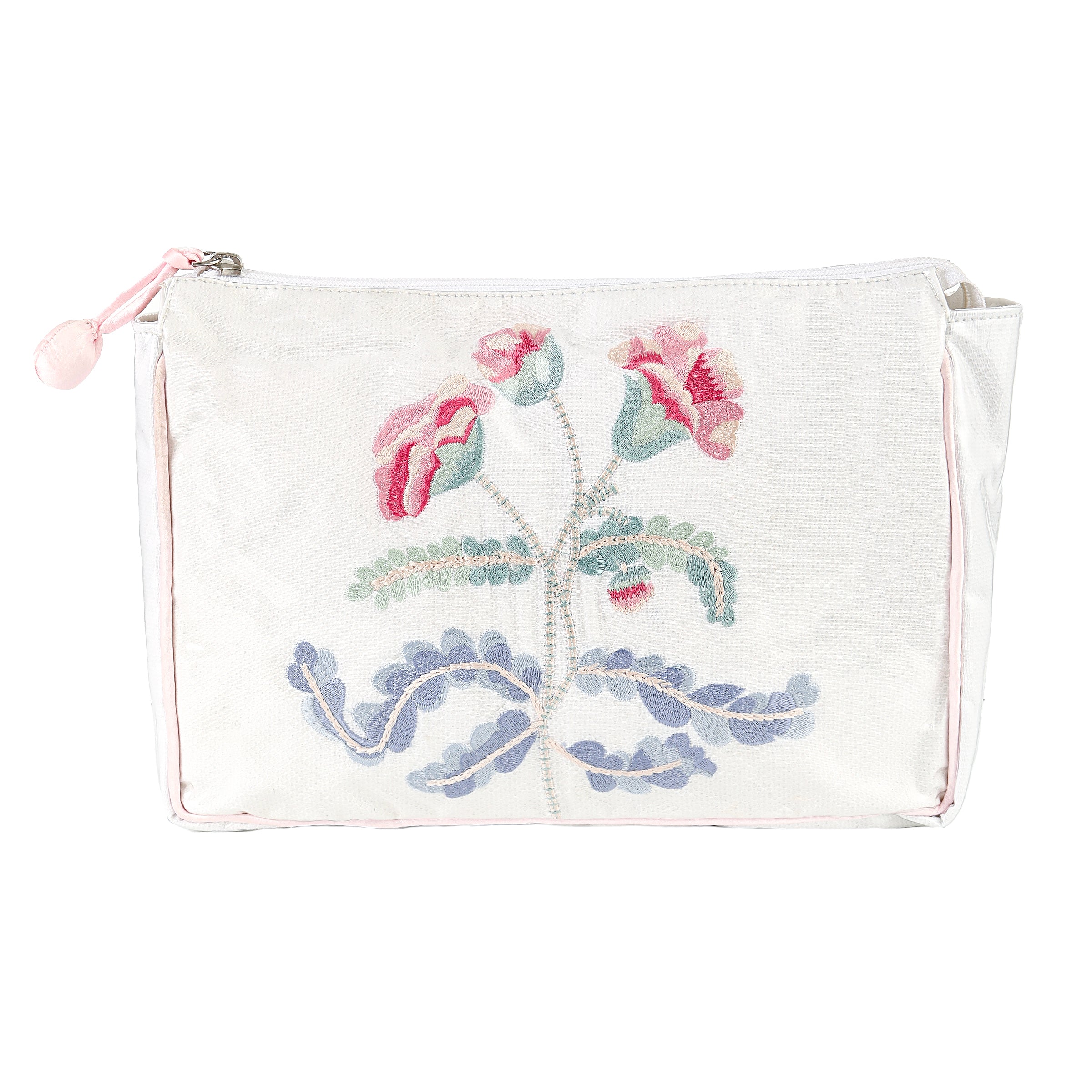 Carnation Large Makeup Bag - Lenora
