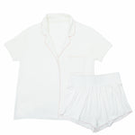 NORA MODAL KNIT SHORT PAJAMAS - Lenora