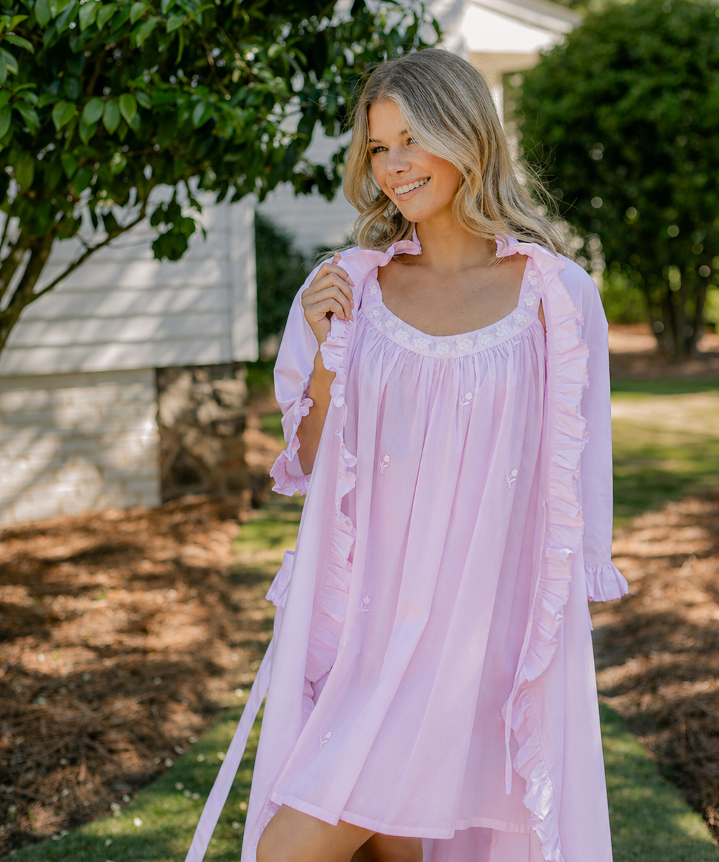 RUFFLE ROBE - Lenora