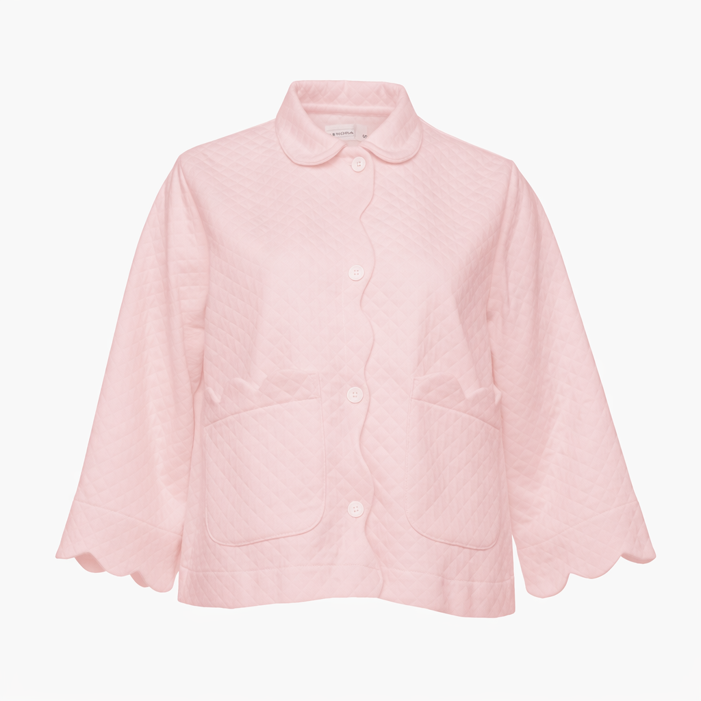 QUILTED BED JACKET - Lenora
