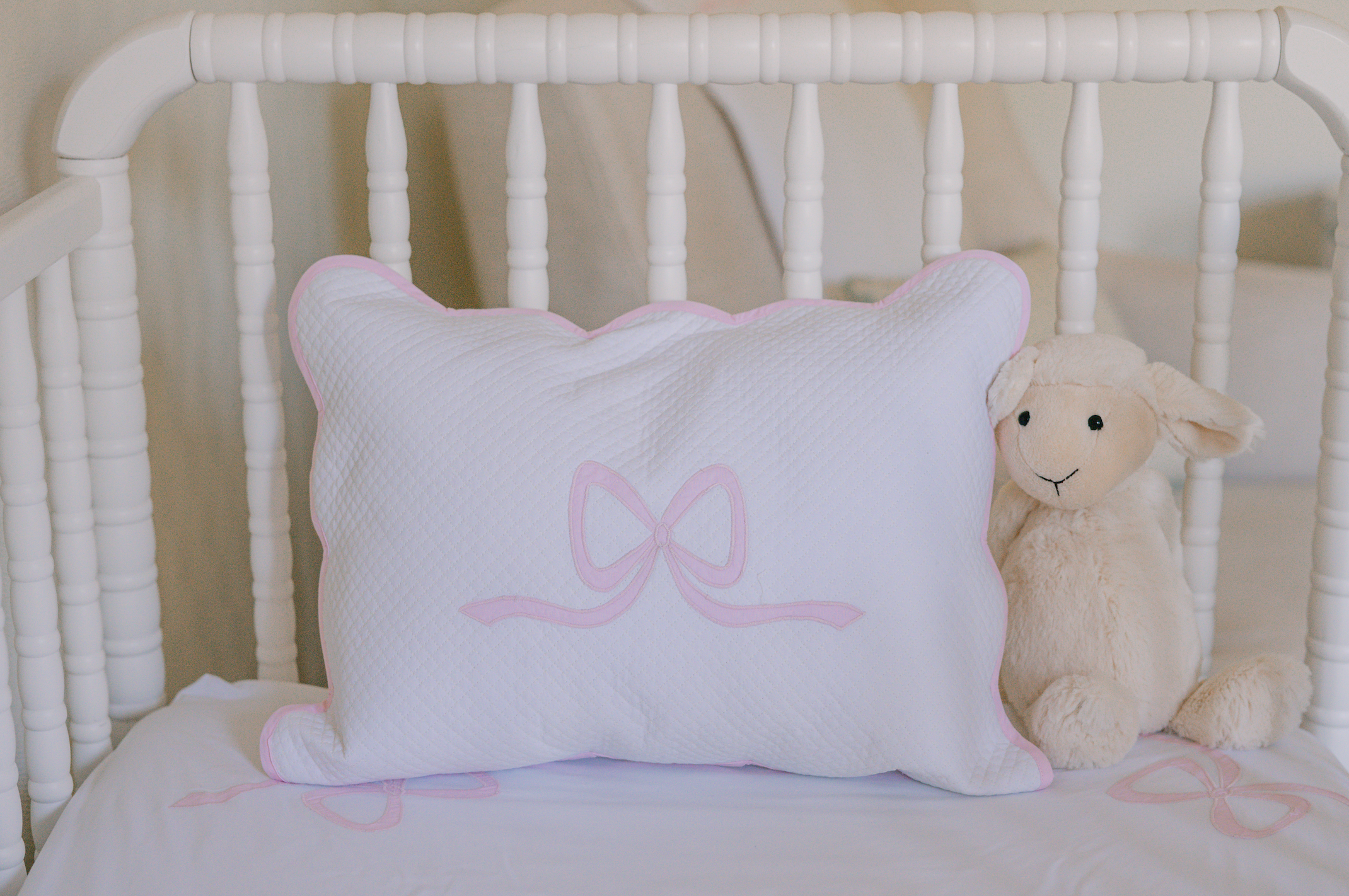 BABY LUCY COTTON FITTED SHEET - Lenora