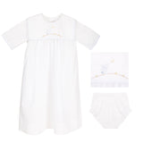 BABY SAILOR BUNNY COTTON DAYGOWN - Lenora