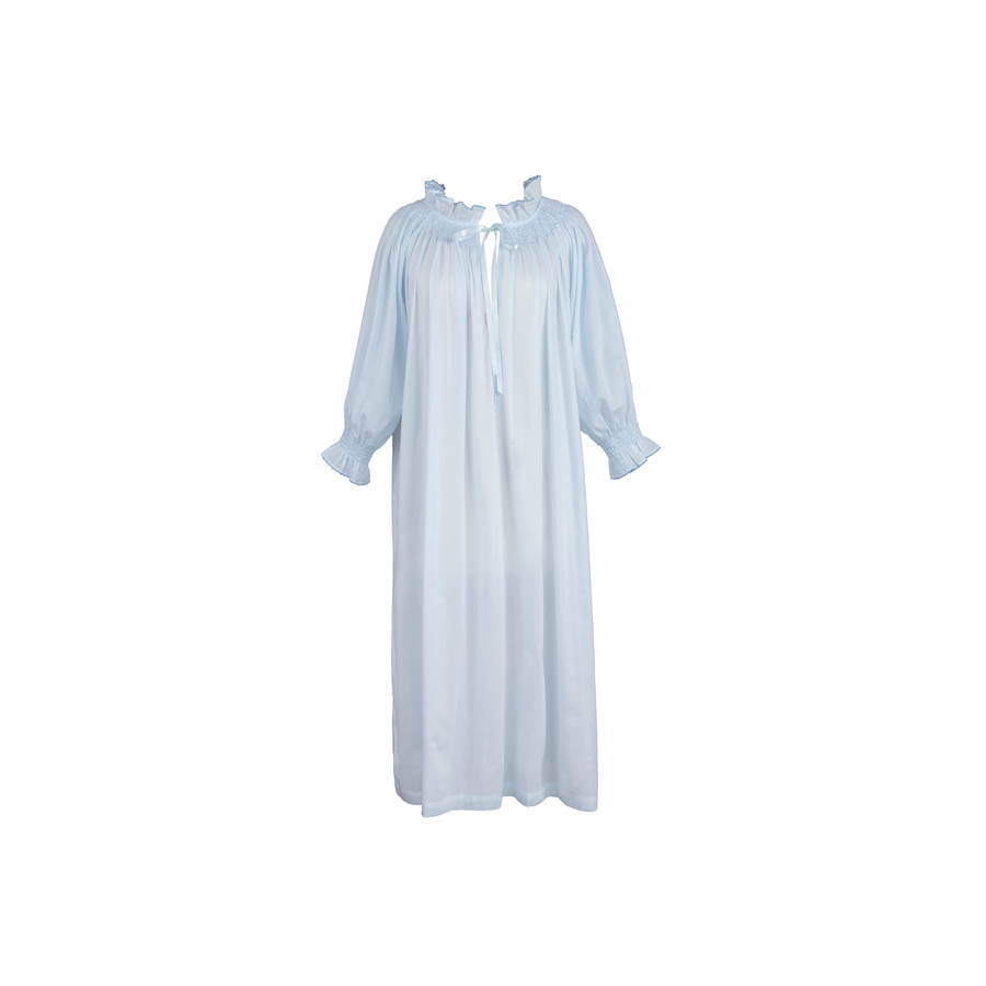 Long Silk Nightgown And Robe Set For Women Full-length Long Sleeve Sil