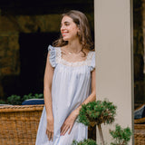 MAGGIE COTTON NIGHTGOWN - Lenora