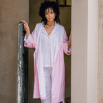 RACHAEL COTTON ROBE - Lenora