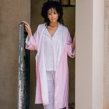 RACHAEL COTTON ROBE - Lenora