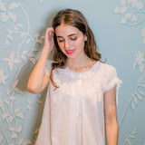 RUTHIE COTTON NIGHTGOWN - Lenora