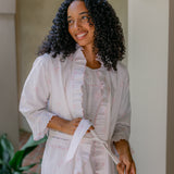 Eliza Ruffle Robe