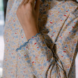 Peter Pan Collar Pajamas in Fall Harvest Print