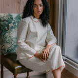 Peter Pan Collar Pajamas in Fall Harvest Print