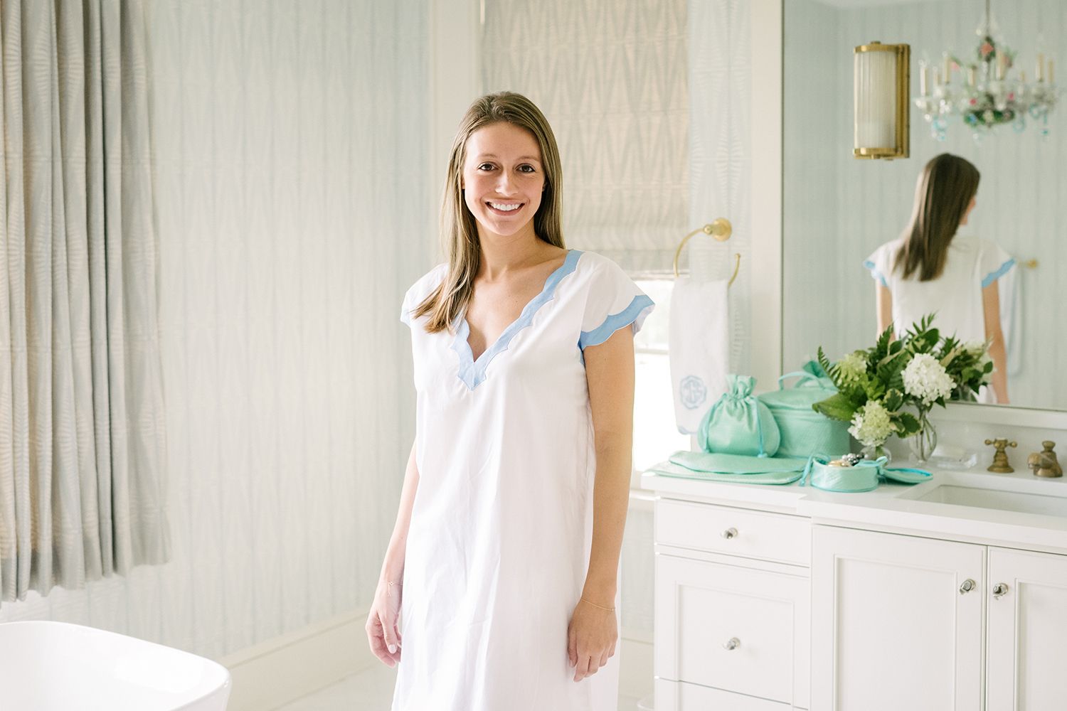 HELEN COTTON NIGHTGOWN - Lenora