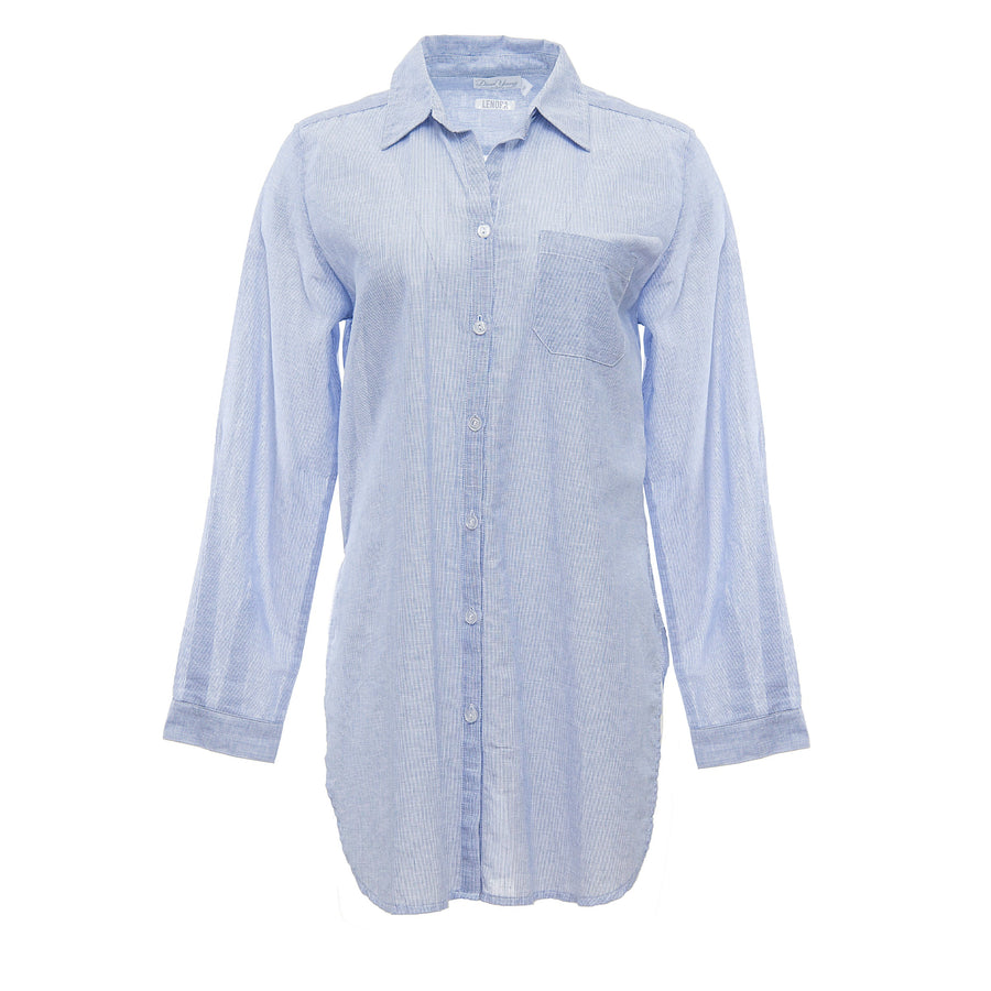 CLASSIC STRIPED NIGHTSHIRT - Lenora