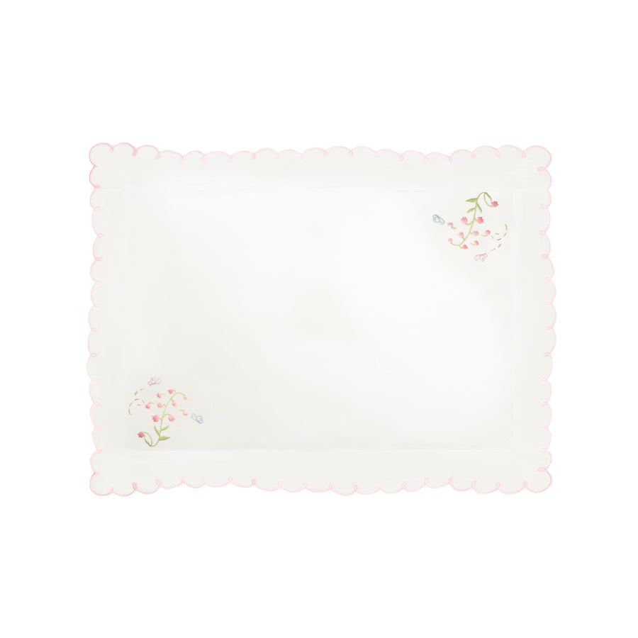 BABY LILY OF THE VALLEY COTTON PILLOW SHAM