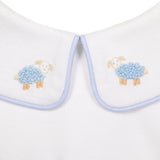 BABY LITTLE BO PEEP COTTON KNIT FOOTIE - Lenora
