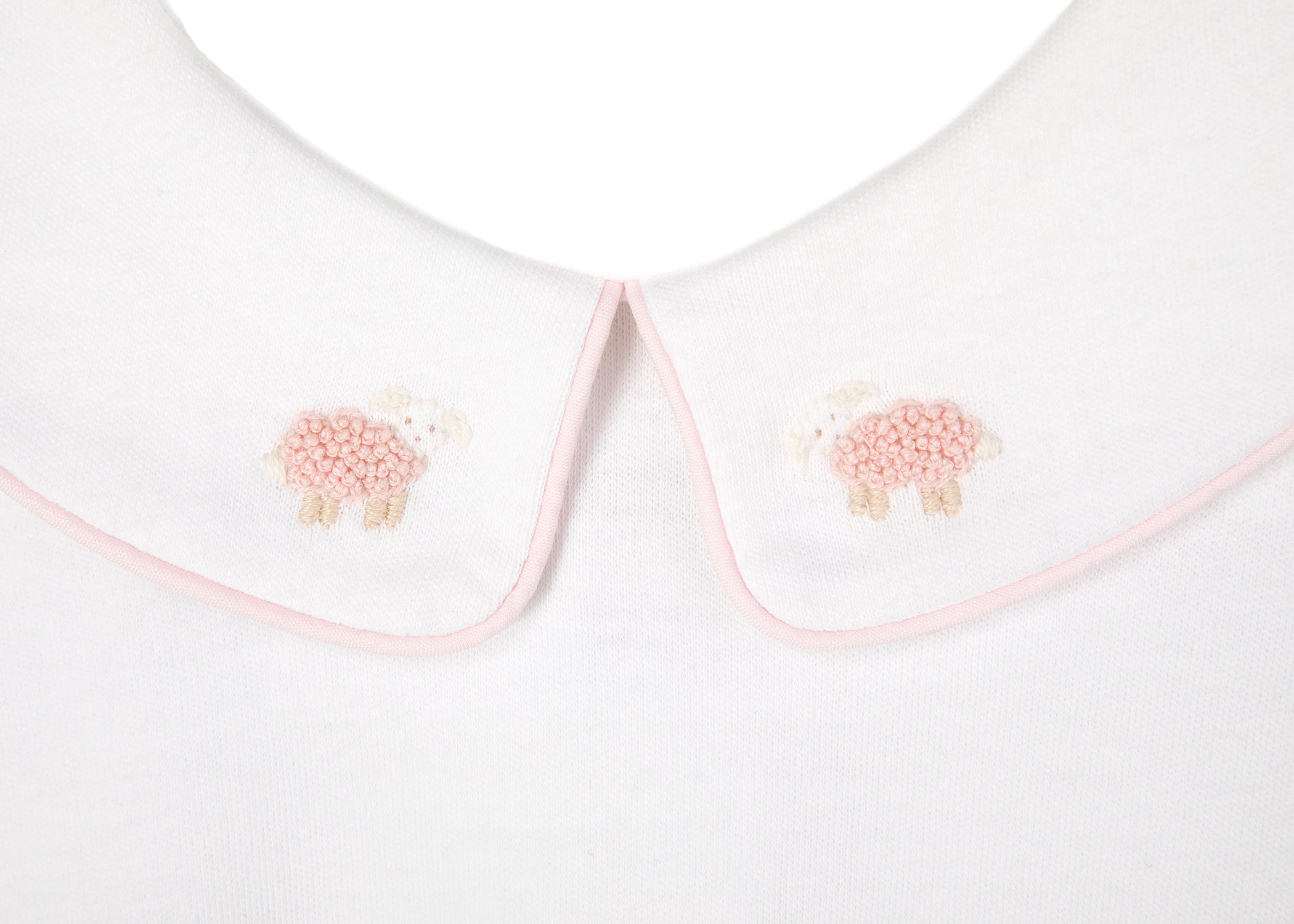 BABY LITTLE BO PEEP COTTON KNIT FOOTIE - Lenora