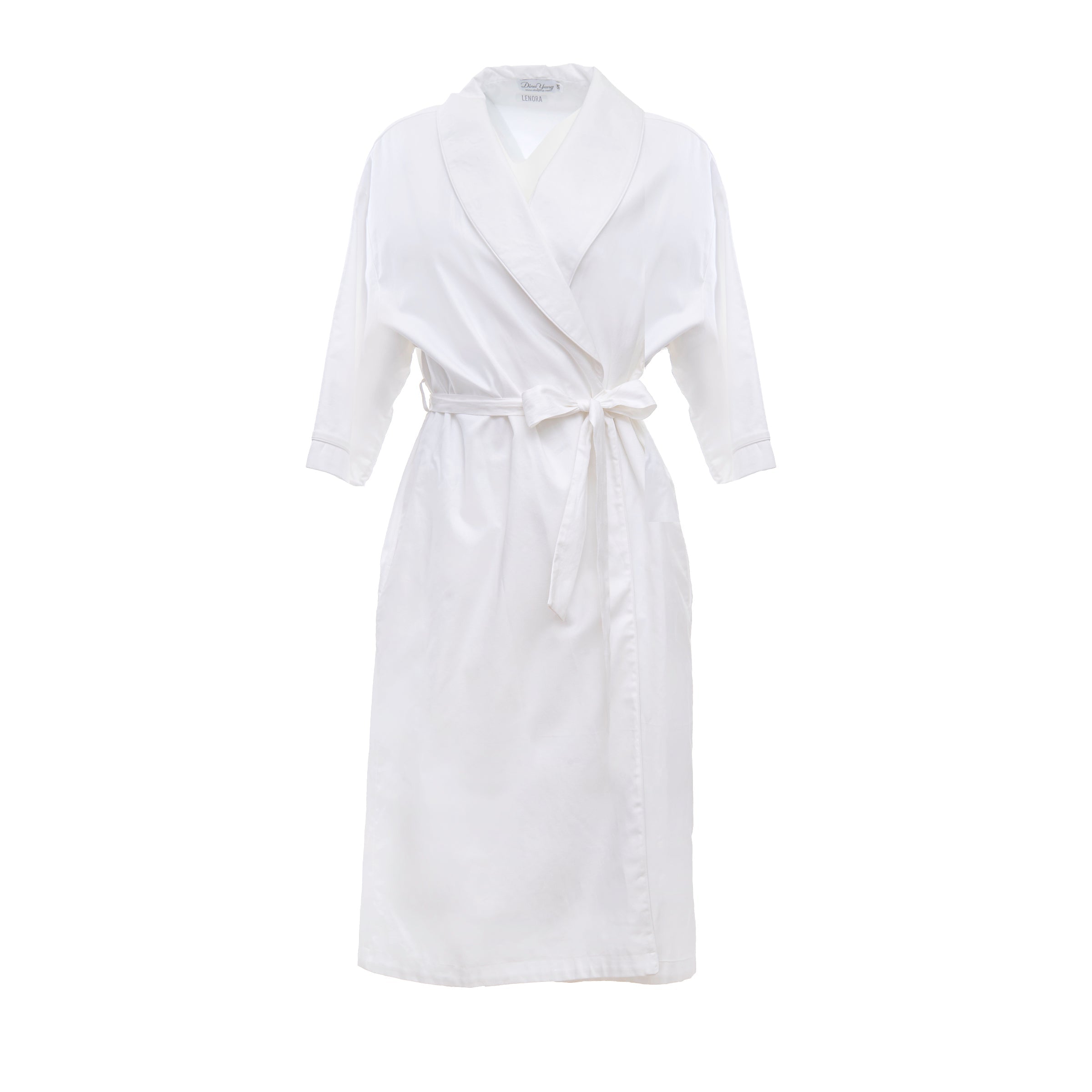 RACHAEL COTTON ROBE - Lenora