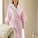 RACHAEL COTTON ROBE - Lenora