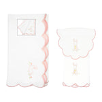 BABY SLEEPY BUNNY COTTON KNIT BLANKET - Lenora