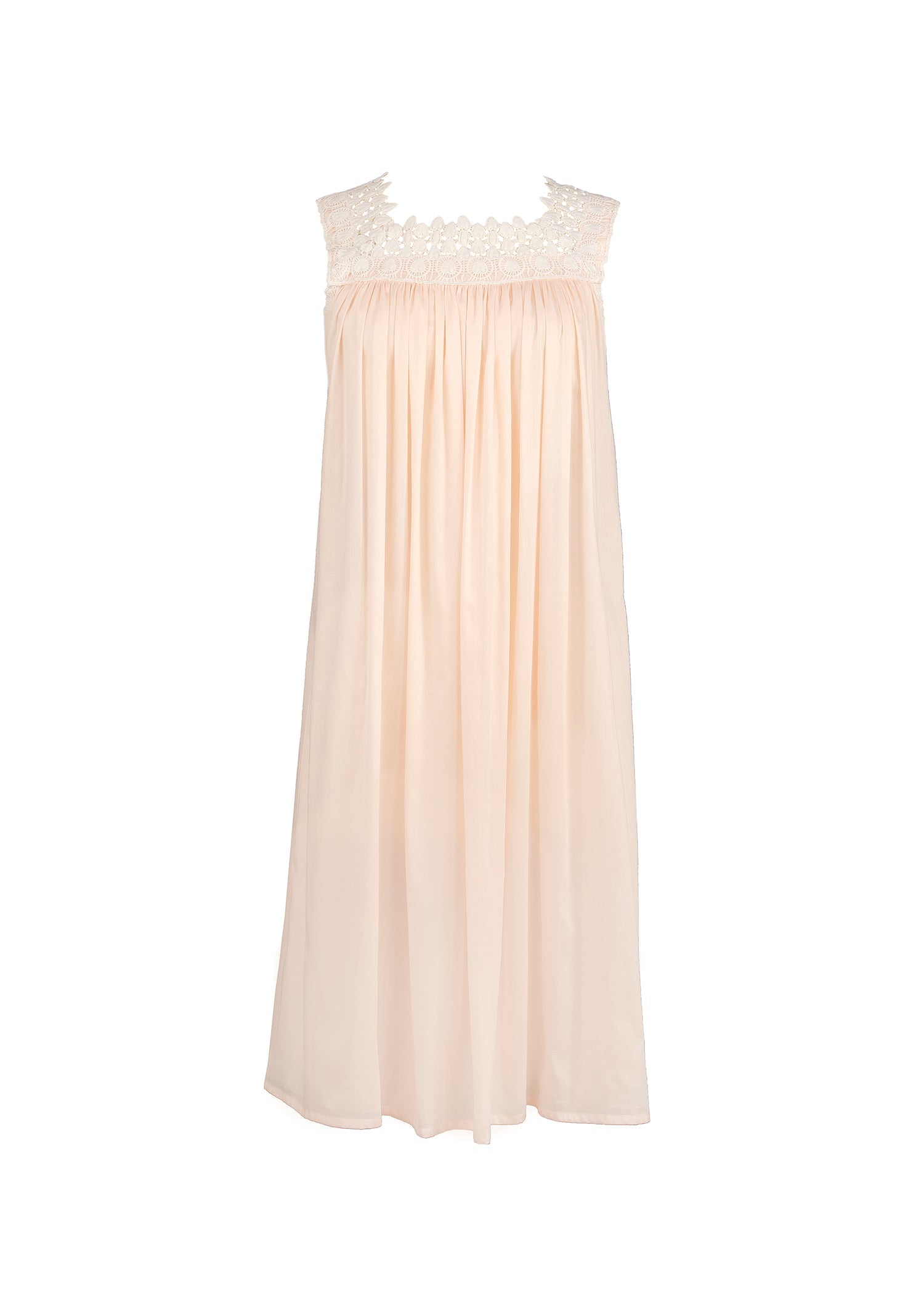 TRUDIE COTTON NIGHTGOWN - Lenora