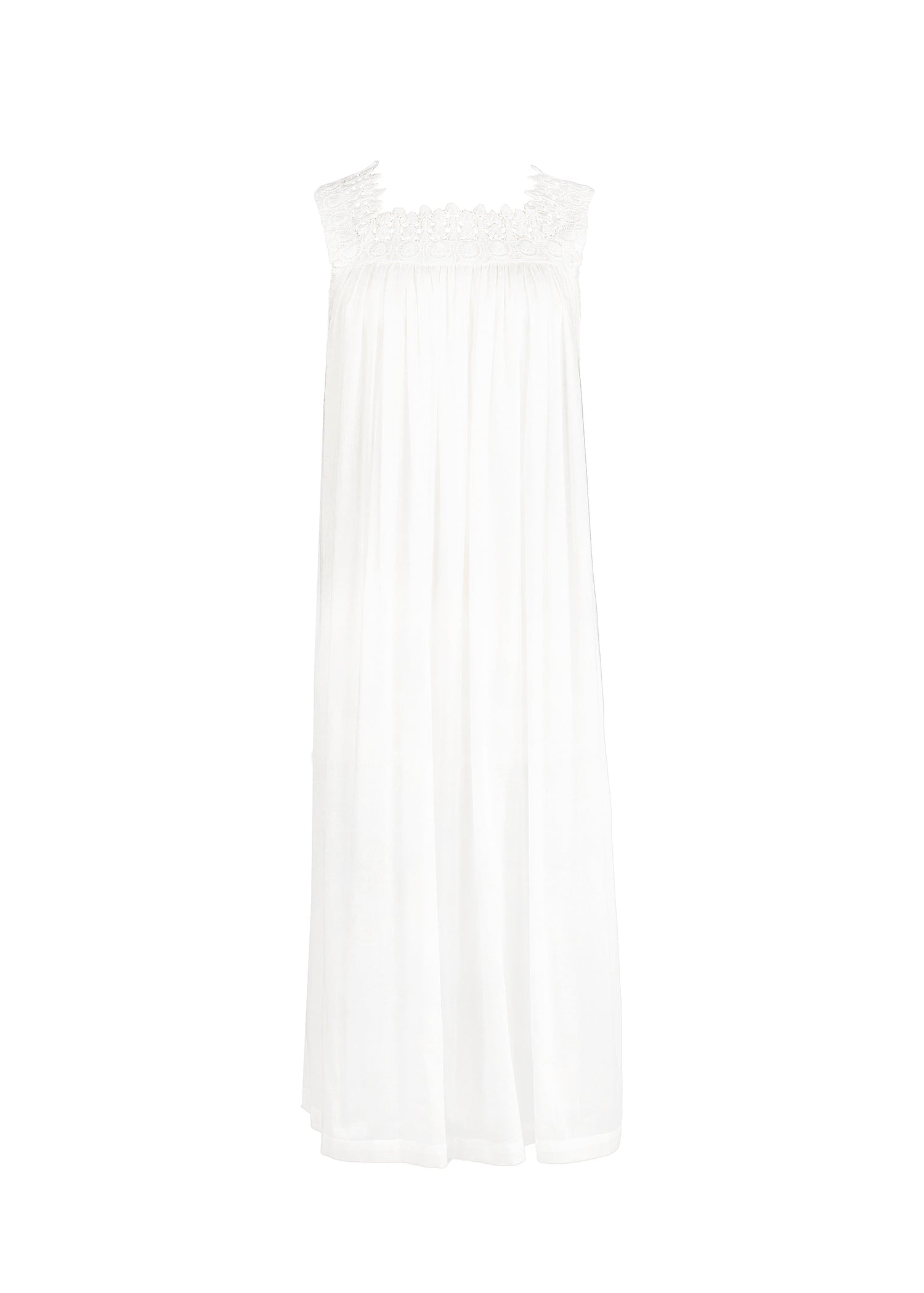 TRUDIE COTTON NIGHTGOWN - Lenora