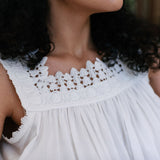 TRUDIE COTTON NIGHTGOWN - Lenora