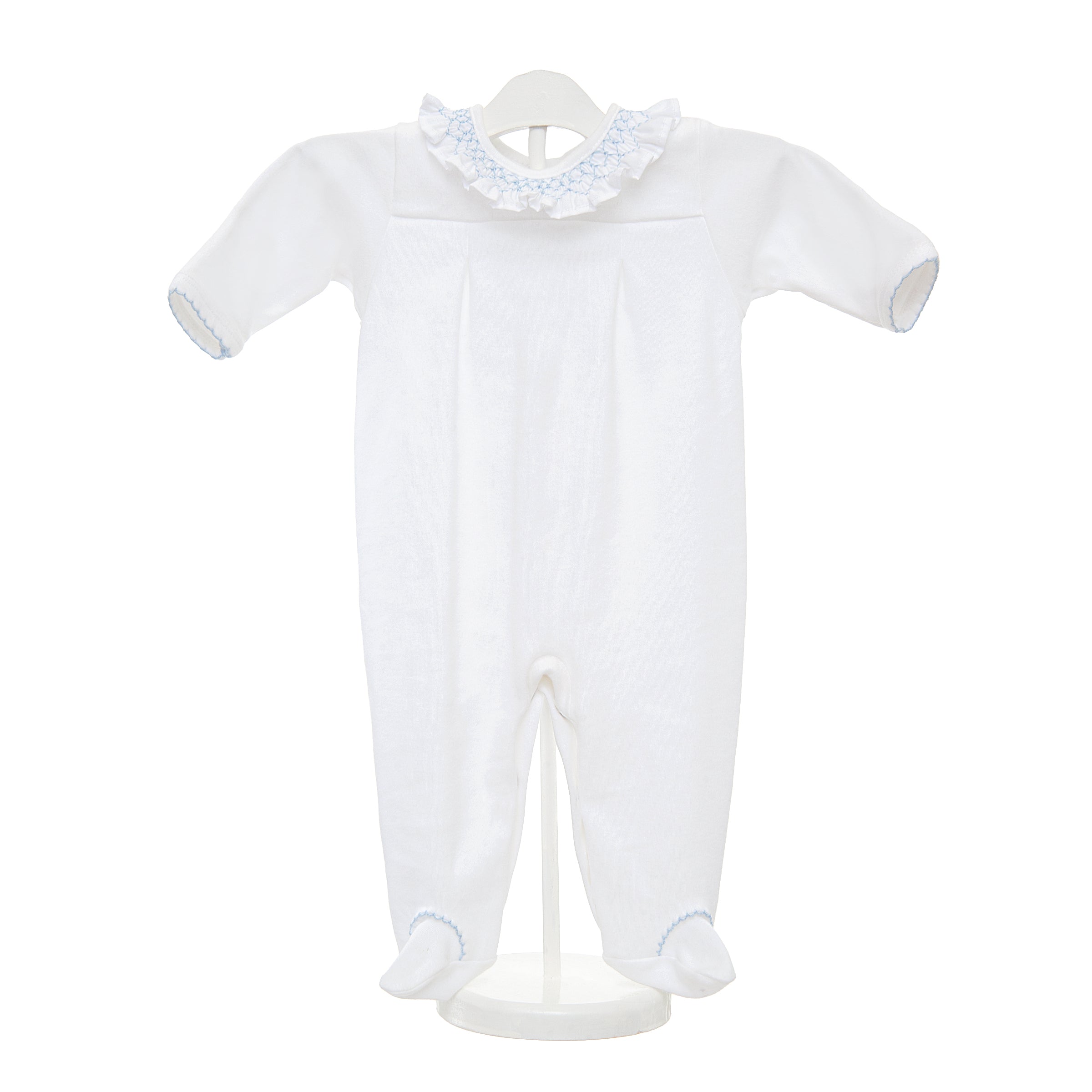 BABY LUCY & MAX COTTON KNIT FOOTIE - Lenora