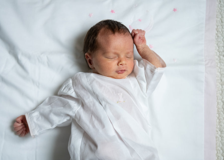 BABY BUNNY COTTON DAYGOWN - Lenora