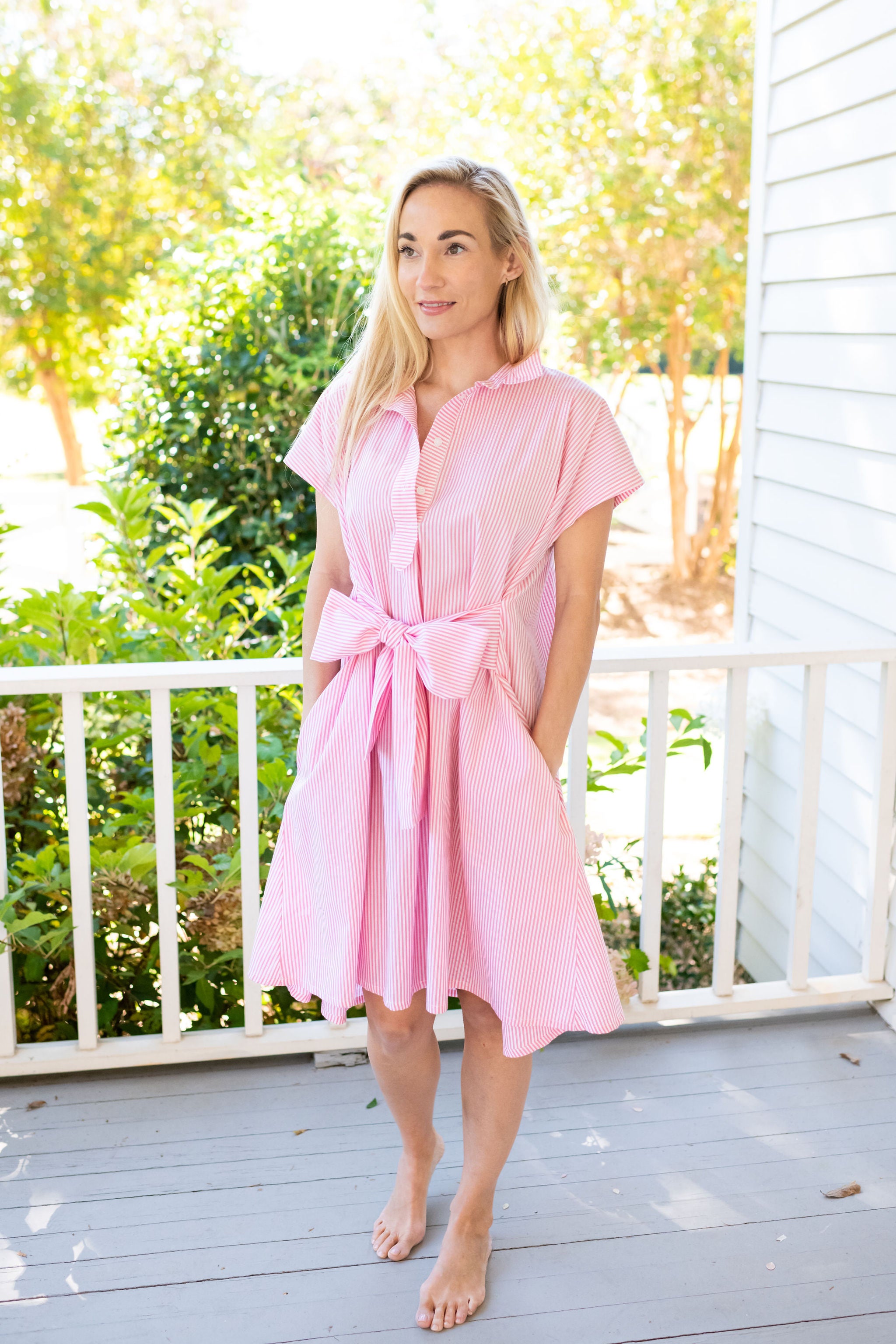 AUDREY COTTON DRESS - Lenora
