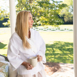 HELEN COTTON BEDJACKET - Lenora