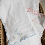 BABY SLEEPY BUNNY COTTON KNIT BLANKET - Lenora